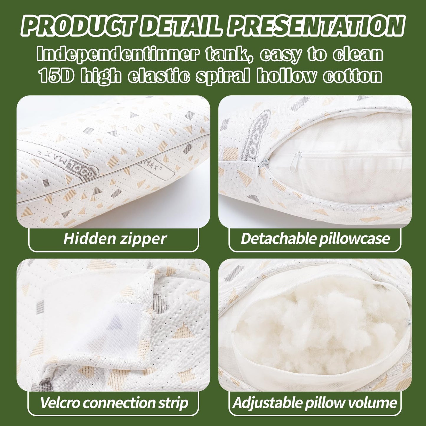 SKY-TOUCH Pregnancy Pillows for Sleeping, U Shaped Full Body Maternity Pillow with Removable Cover - Support for Back, Legs, Belly, HIPS for Pregnant Women, 126x63x15cm