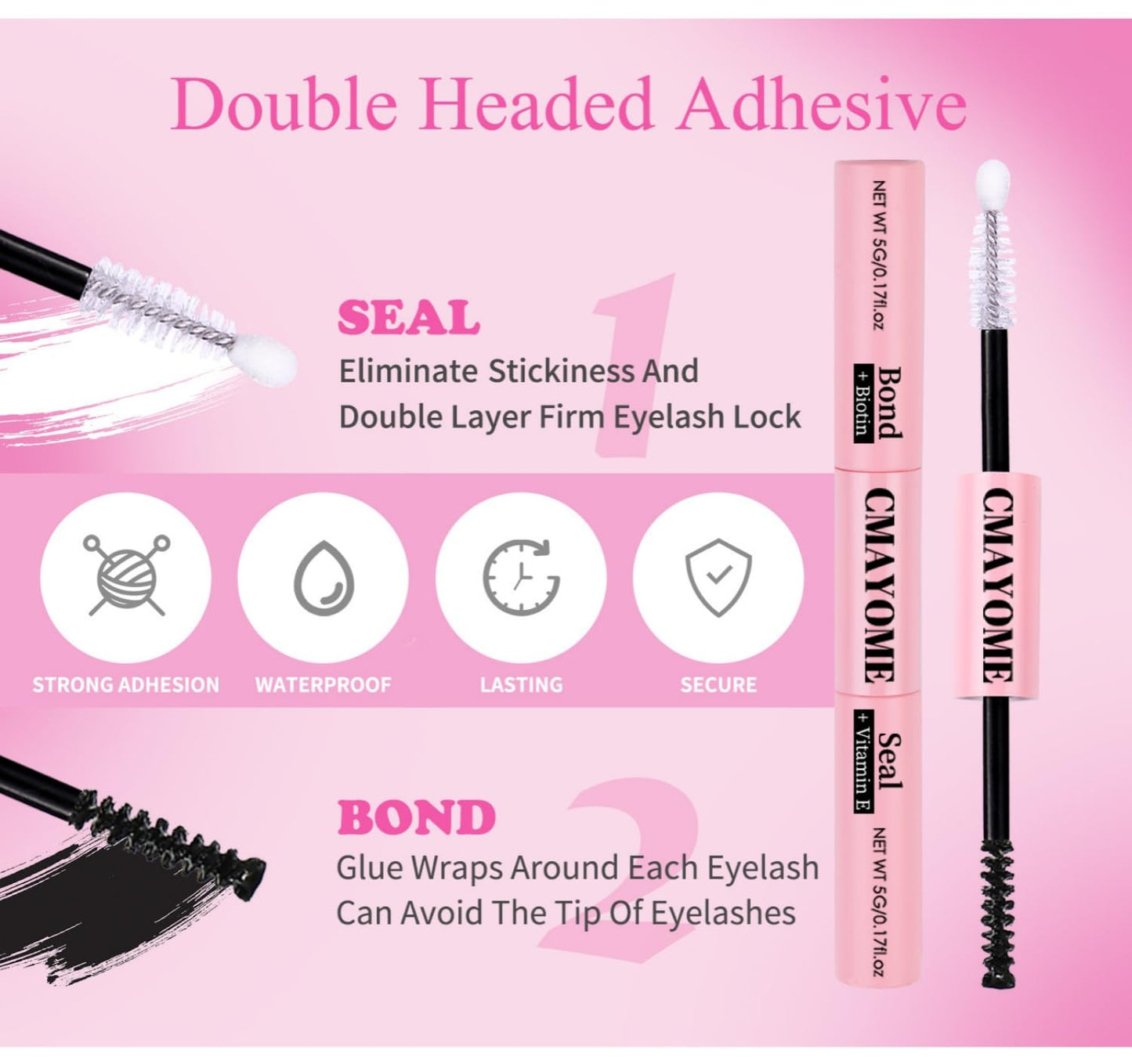 SKY-TOUCH Lash Clusters Kit 640 Pcs, False Lashes DIY Lash Extension 9-16mm 30D+40D+50D Curvature Individual Lashes, Eyelash Kit with Lash Bond, Lash Tweezers, Eyelash comb, Seal Lash remover