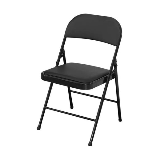 SKY-TOUCH Folding Chair With Padded Seats Multi Functional Portable Chair For Home Dining Office Outdoor Fishing, Black