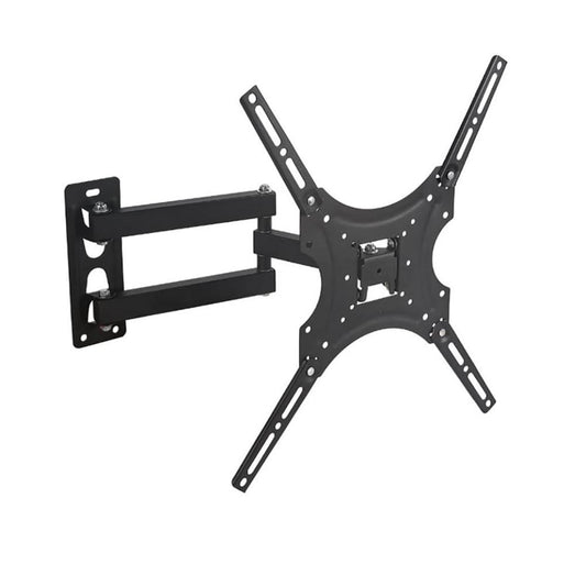 SKY-TOUCH Tilt & Swivel TV Wall Mount - Heavy Duty Steel Bracket for 32-55" LED, LCD, Flat & Curved TVs, 70 lbs Capacity, VESA 400x400, RM-400 Black