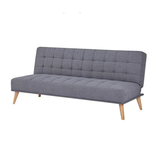 SKY-TOUCH Adjustable Folding Accent Sofa Couch for Living Room,Futon Fold Sofa Bed,Convertible Sleeper Sofa with Tapered Wood Legs,Convertible Modern Futon for Living Room,180¡Á80¡Á80cm