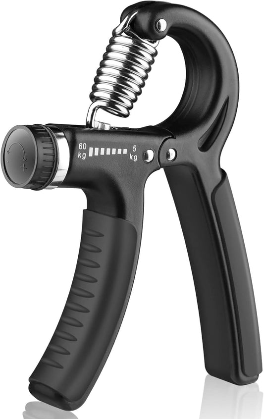 SKY-TOUCH Hand Grip Strengthener with Adjustable Resistance 11-132 lbs (5-60kg) – Forearm Strength Trainer & Hand Exerciser for Muscle Building, Injury Recovery, and Grip Strength, with Count