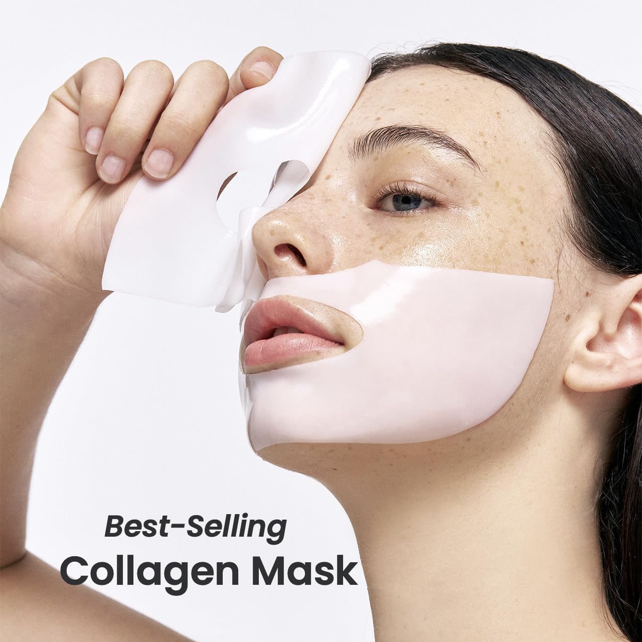 SKY-TOUCH Bio-Collagen Deep Moisturizing Mask, Moisturizing Night Mask, Bio-Collagen Deep Strengthens Skin Barriera,4 Sheet/pack