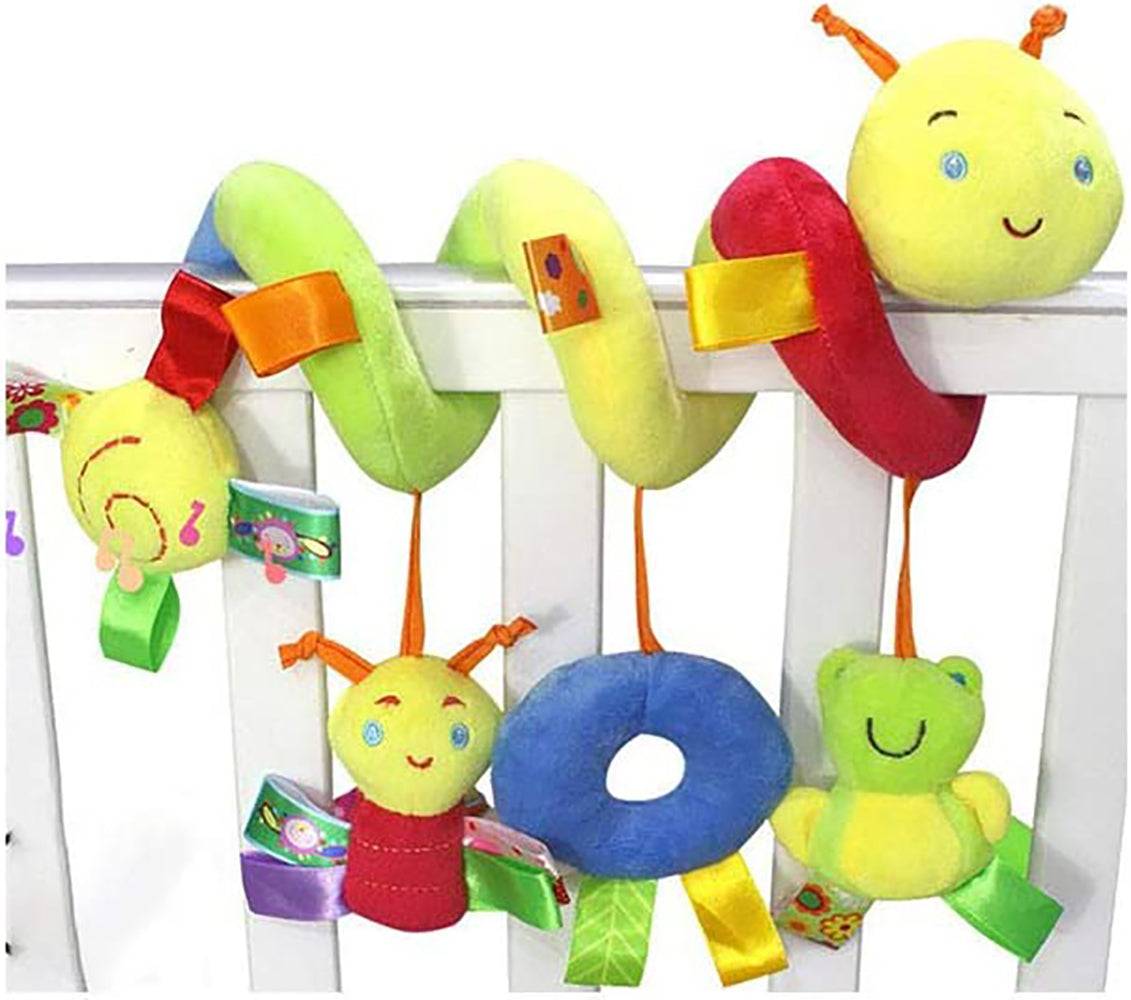 SKY-TOUCH Around The Bed Stroller Playing Toy Crib Lathe Hanging Baby Rattles£¬Mobile Baby Spiral Activity Hanging Toys, Stroller Toys Cart Seat Pram Toy,Baby Worm