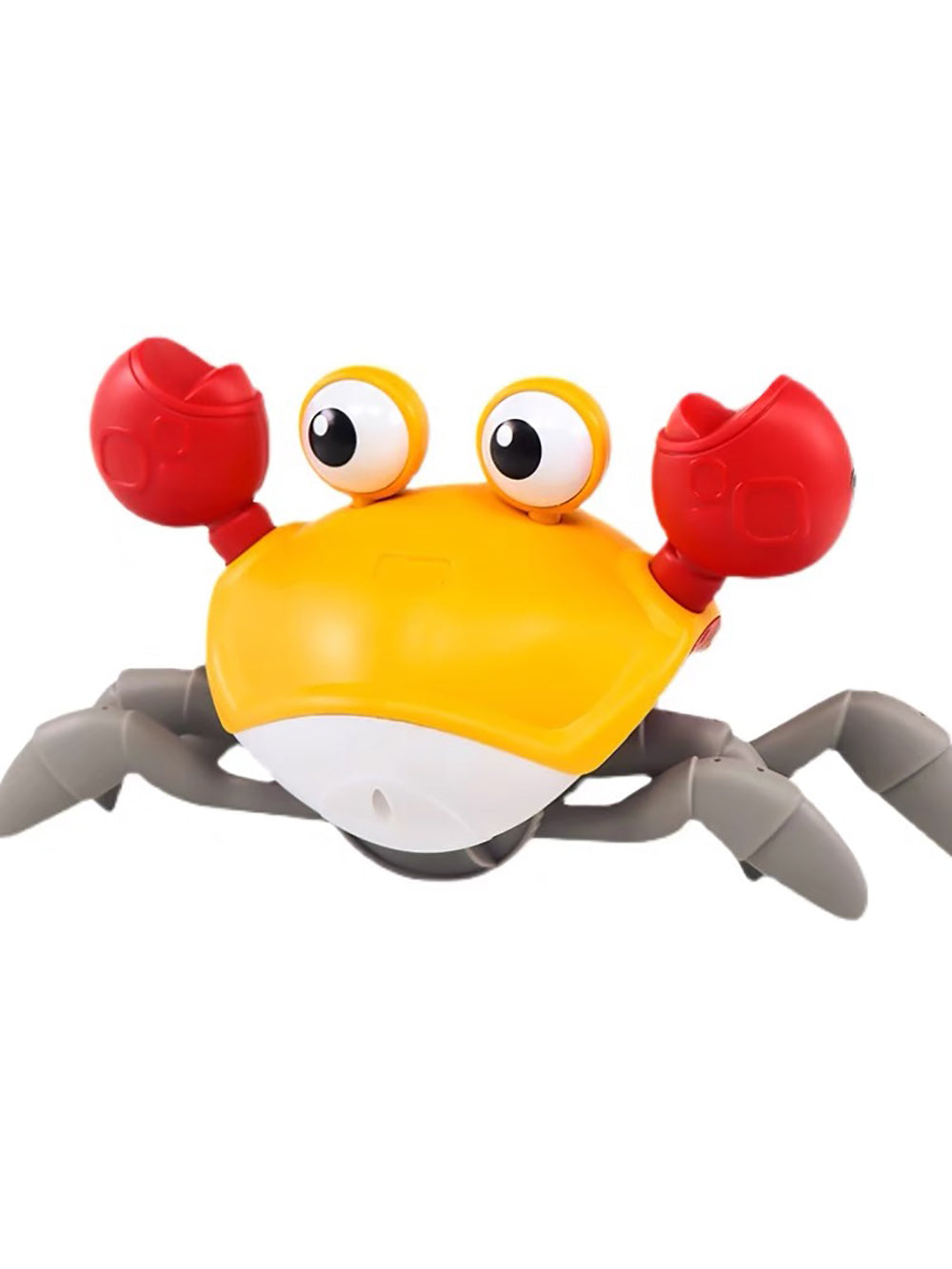 SKY-TOUCH Electric Runaway Crab£¬Crawling Crab Baby Toy with Music and LED Light Up£¬Toddler Interactive Learning Development Toy with Automatically Avoid Obstacles£¬For Babies, Toddlers and Kids