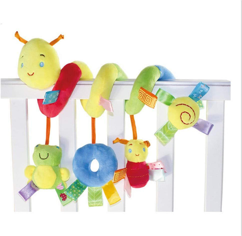 SKY-TOUCH Around The Bed Stroller Playing Toy Crib Lathe Hanging Baby Rattles£¬Mobile Baby Spiral Activity Hanging Toys, Stroller Toys Cart Seat Pram Toy,Baby Worm