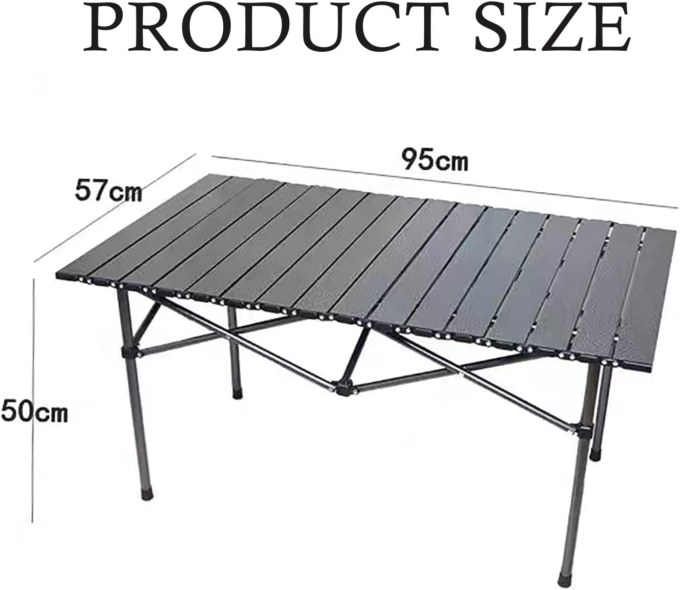 SKY-TOUCH Outdoor Folding Table and Camping Chair£¬Lightweight Folding with Aluminum Top and Carry Bag, Easy to Carry, Perfect for Outdoor, Picnic, Cooking, Beach, Hiking, Fishing