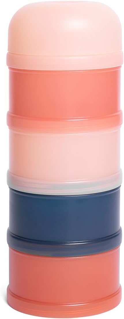 Suavinex 4 Compartments Milk Powder Dispenser, Orange