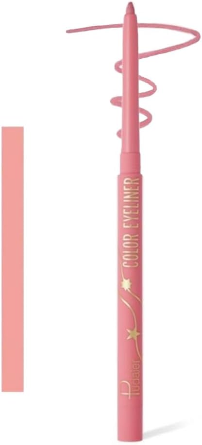 SKY-TOUCH Waterproof Eye Liner Natural Long Lasting Makeup Liners (#10 Cherry)