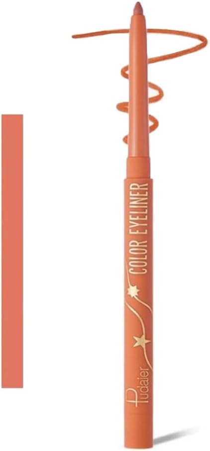 SKY-TOUCH Waterproof Eye Liner Natural Long Lasting Makeup Liners (#12 Vibrant)