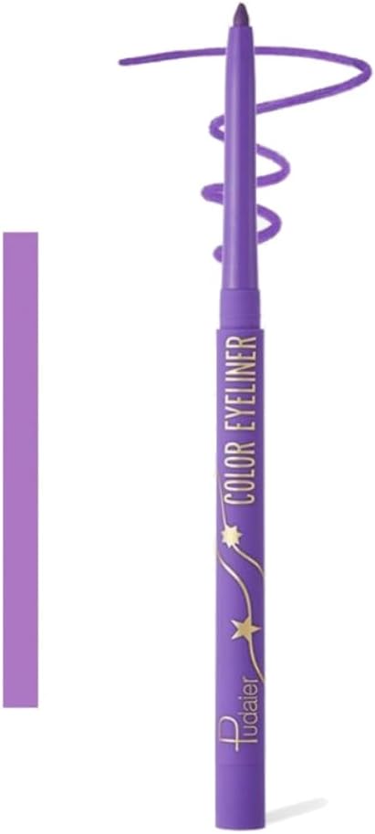 SKY-TOUCH Waterproof Eye Liner Natural Long Lasting Makeup Liners (#03 Dark Purple)