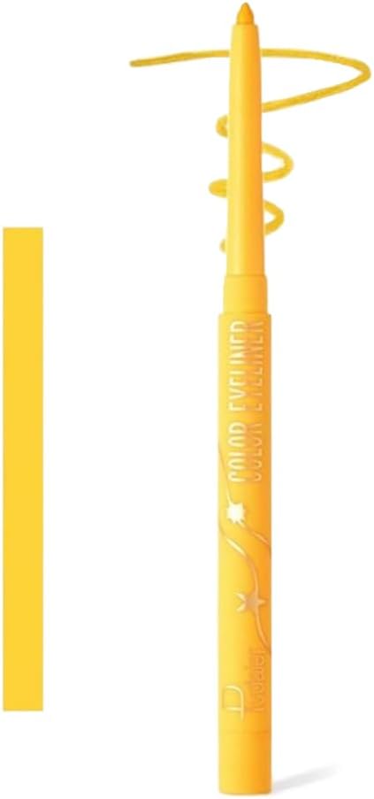 SKY-TOUCH Waterproof Eye Liner Natural Long Lasting Makeup Liners (#08 Yellow)