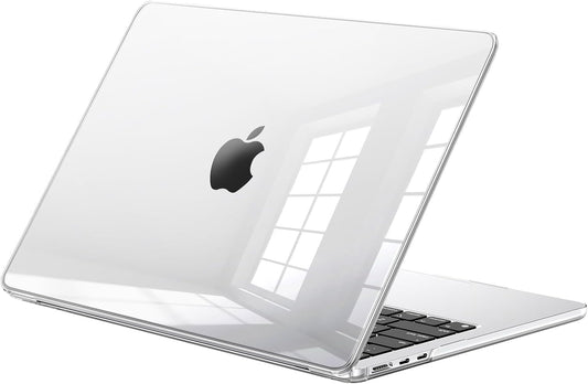 SKY-TOUCH MacBook Case Shell,Crystal Clear Case Compatible for 2025 New MacBook Air M4 13 “,M4 A3240,M3 A3113,M2 A2681,Snap On Hard Shell Cover for MacBook Air 13 ”