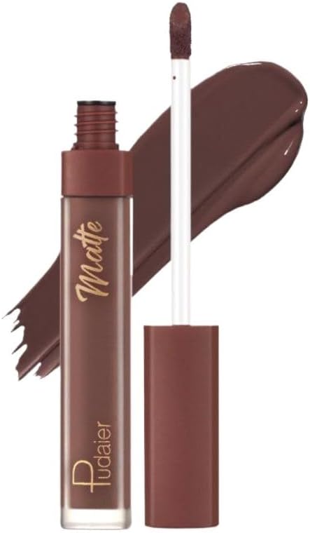 SKY-TOUCH Matte Velvet Liquid Lipstick – Waterproof, Long-Lasting & Highly Pigmented Non-Stick Lip Gloss(11)