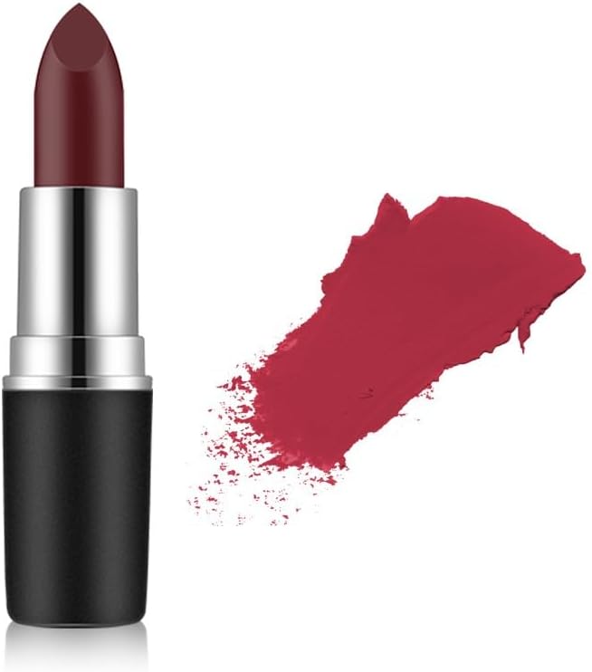 SKY-TOUCH Velvet Matte Lipstick Set – Long Lasting Waterproof Non-Stick Cup Lipsticks, Highly Pigmented & Easy to Apply, Smudge-Proof & Even Finish(#19)