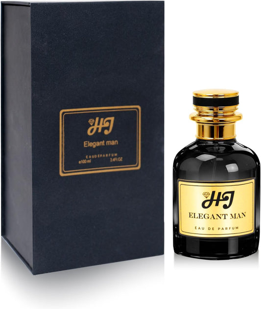SKY-TOUCH Eau de Parfum, 100ml / 3.4 Fl.Oz, Long Lasting Perfume for Men & Women, Elegant Bottle Design(Elegant Man)