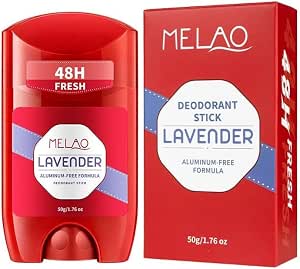 SKY-TOUCH Natural Deodorant Stick 50g（1.76 oz）- Long-Lasting Freshness, 48-Hour Odor Protection, Aluminum-Free Deodorant Stick, Unisex, Alcohol-Free, Suitable for Sports, Everyday Life, and Summer