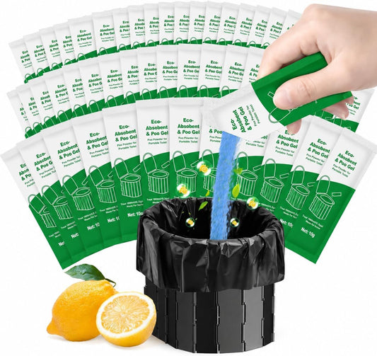 SKY-TOUCH Portable Toilet Gel Powder