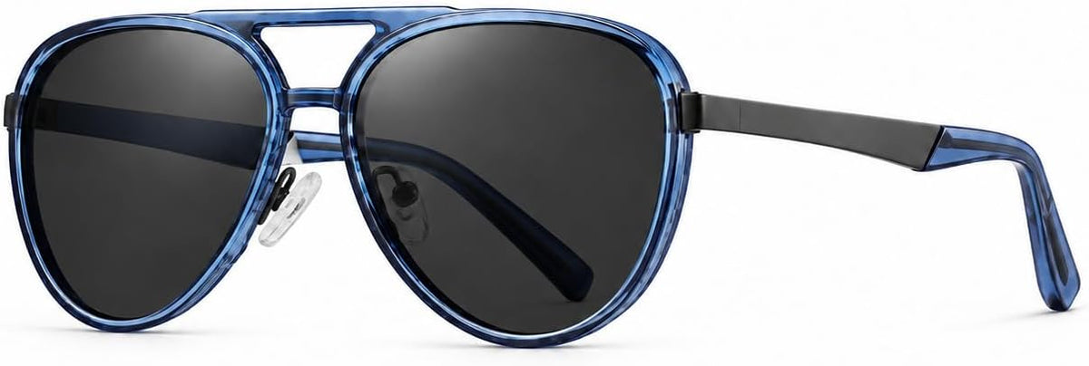 SKY-TOUCH Mens S15218 C1 Black Sunglasses