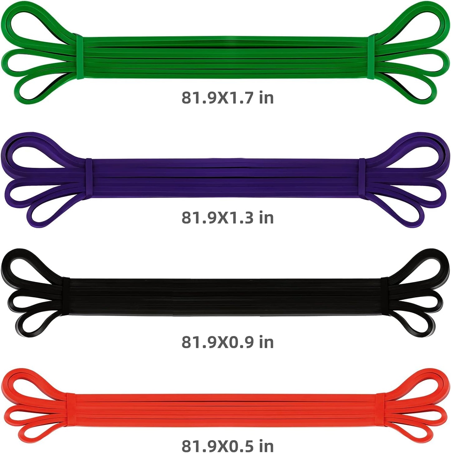 SKY-TOUCH Pull Up Assist Bands, Stretch and Mobility Bands for Resistance Training, Physical Therapy and Home Workout