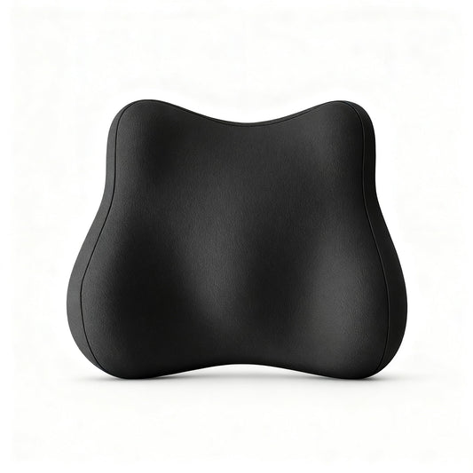 SKY-TOUCH Ergonomic Lumbar Support Pillow, Memory Foam Backrest for Car or Office Chair - Fits Most Seats, Travel, Driving, Lumbar Support Pillow, Back Pain Relief, Improve Posture