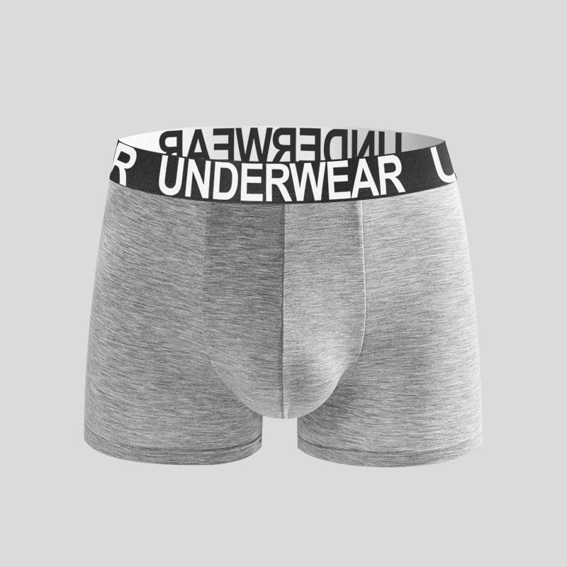 SKY-TOUCH 3 PACK Men’s Boxer Briefs, Soft Breathable Stretch Underwear, Moisture Control Comfortable Underpants for Everyday Wear,Men's underwear (Black/Gray/Light Grey)