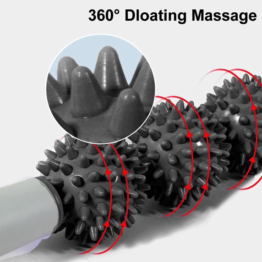 SKY-TOUCH 4-in-1 Roller Muscle Massage, Massage Ball, Yoga Column Massage Relax Ball Set, Foam Exercises and Roller Bag