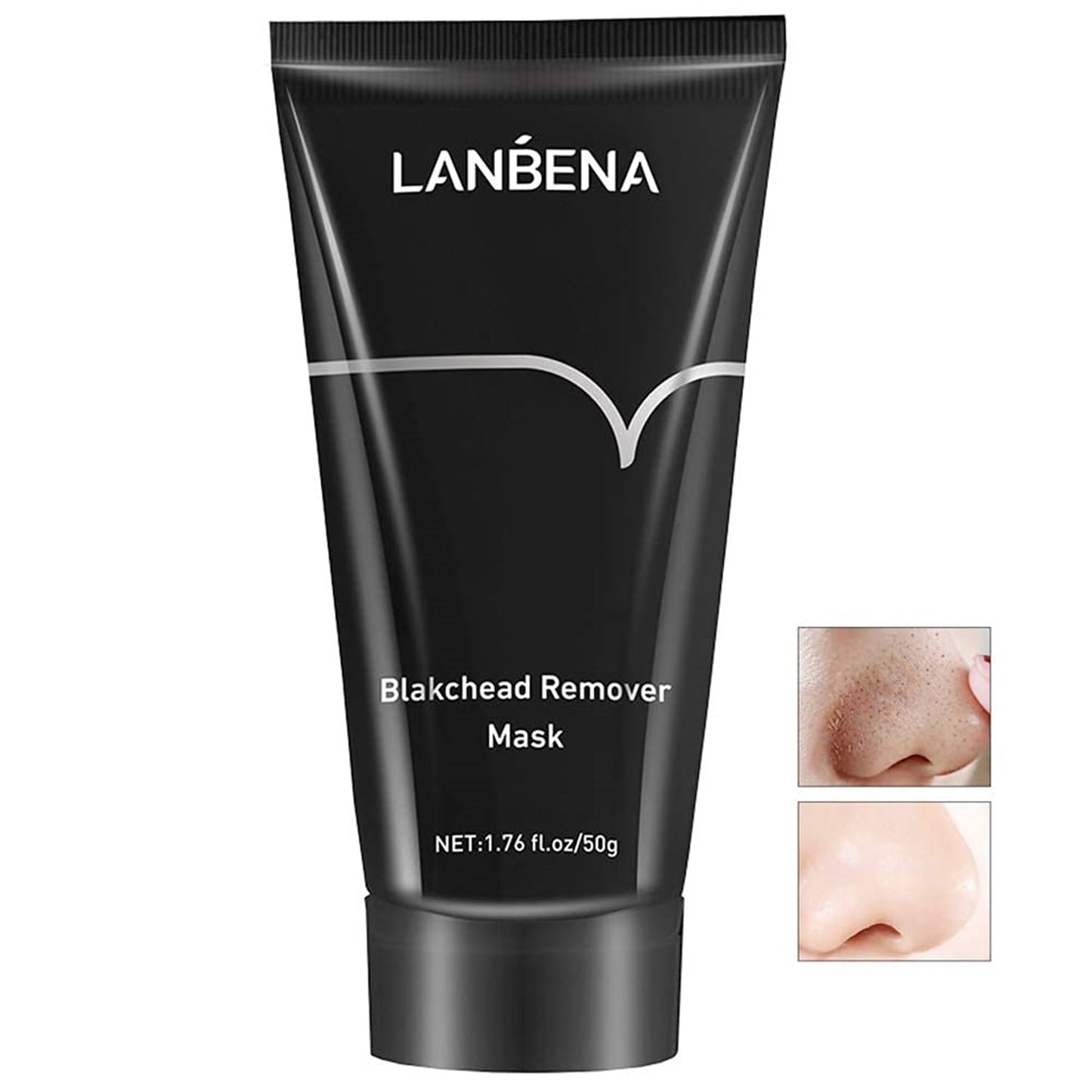 SKY-TOUCH Blackhead Removal Mask Peel Off Facial Black Mask, Purifying Bamboo Charcoal Nose Facial, Removes Blackheads Acne, Deep Pore Cleansing, Skin Brightening for All Skin Types of Men and Women