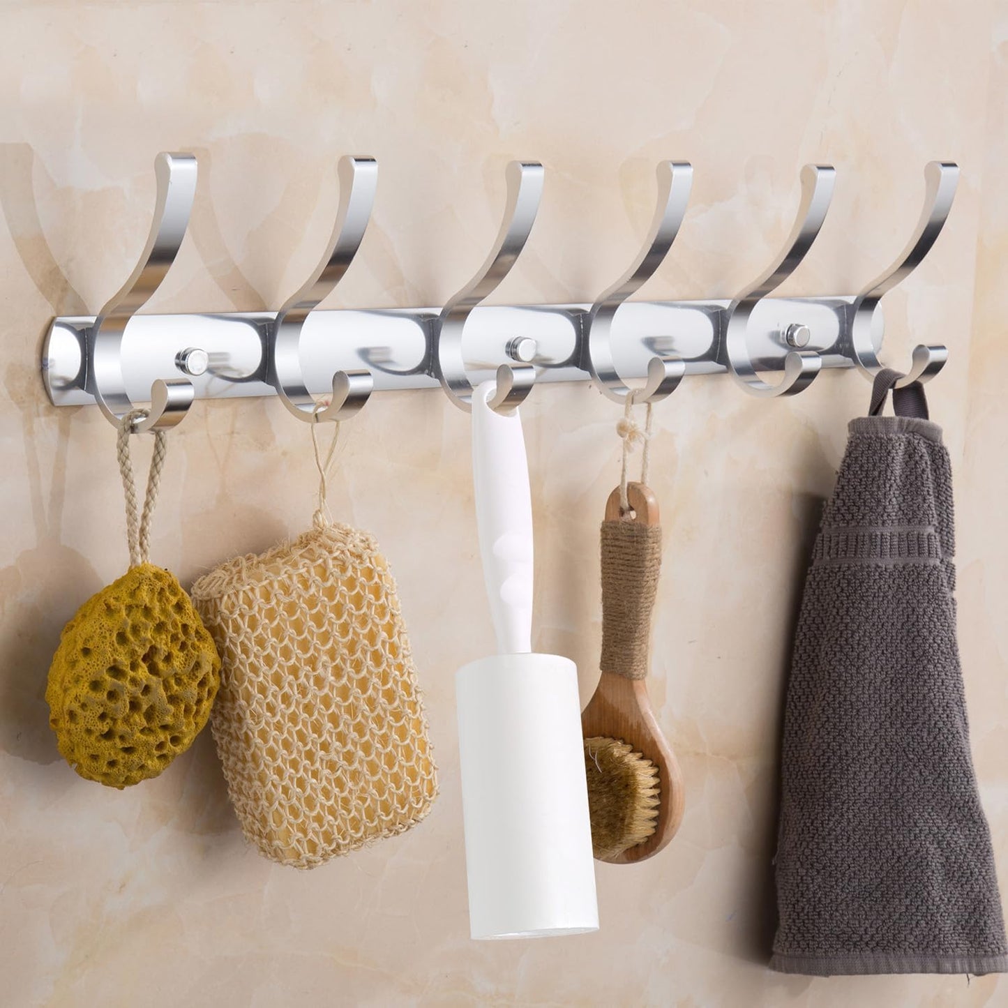 SKY-TOUCH Lint Roller Remover Hair Kit｜Extra Sticky Reusable Lint Remover｜6 Rollers+1 Upgraded Handles｜Full 270 Sheets｜Perfect for Clothes,Furniture,Bed,Car,and Pet Hair,Carpet,Dust