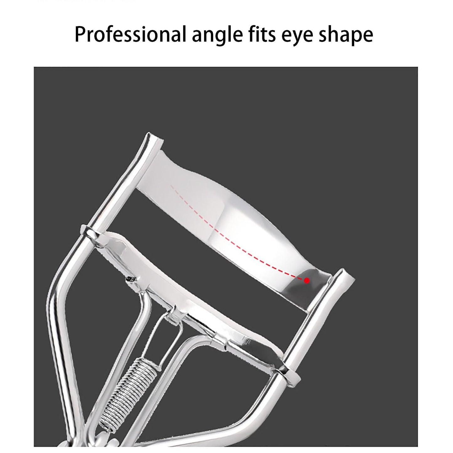 SKY- TOUCH Eyelash Curling Device, Portable Curling Controller, Equipped With Thick Circular Silicone Pad, Suitable for Precise Curling Control Of All Eye Shapes