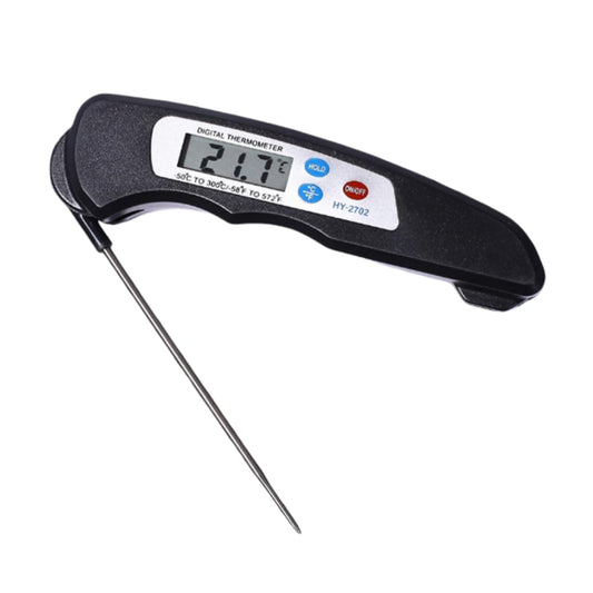 SKY-TOUCH Digital Meat Thermometer, Instant Read Waterproof Food Thermometer, Foldable Long Probe Food Cooking Thermometer with °F/°C for Kitchen, Cooking, Grill, Candy
