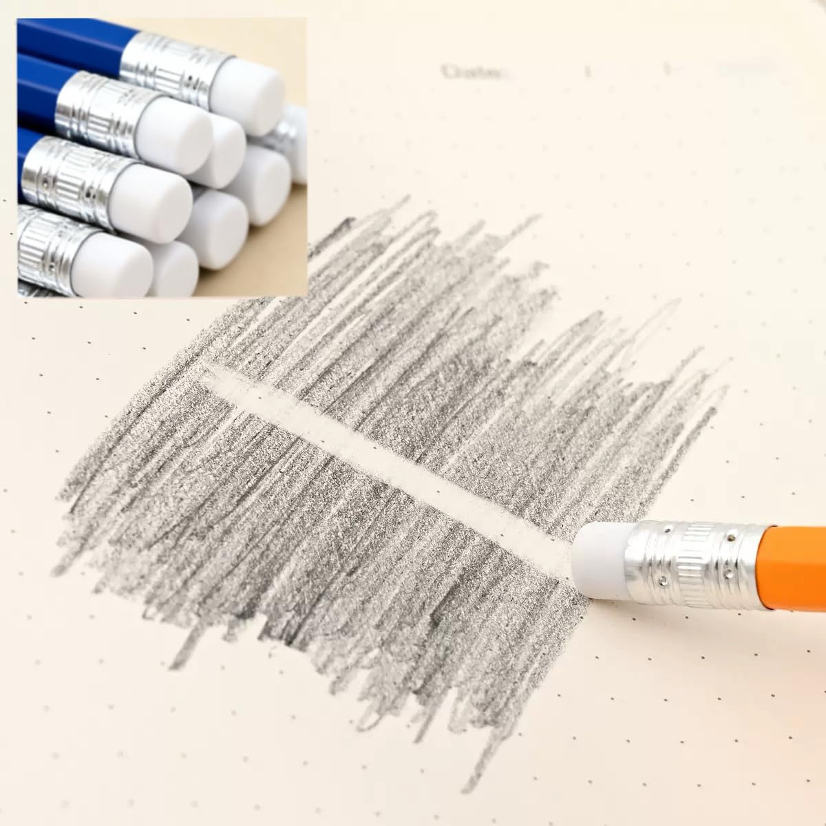 SKY-TOUCH HB Hexagonal Wooden Pencils, 12-Pack, Non-Toxic & Eco-Friendly, Perfect for Kids & Students, Smooth Writing for School & Drawing