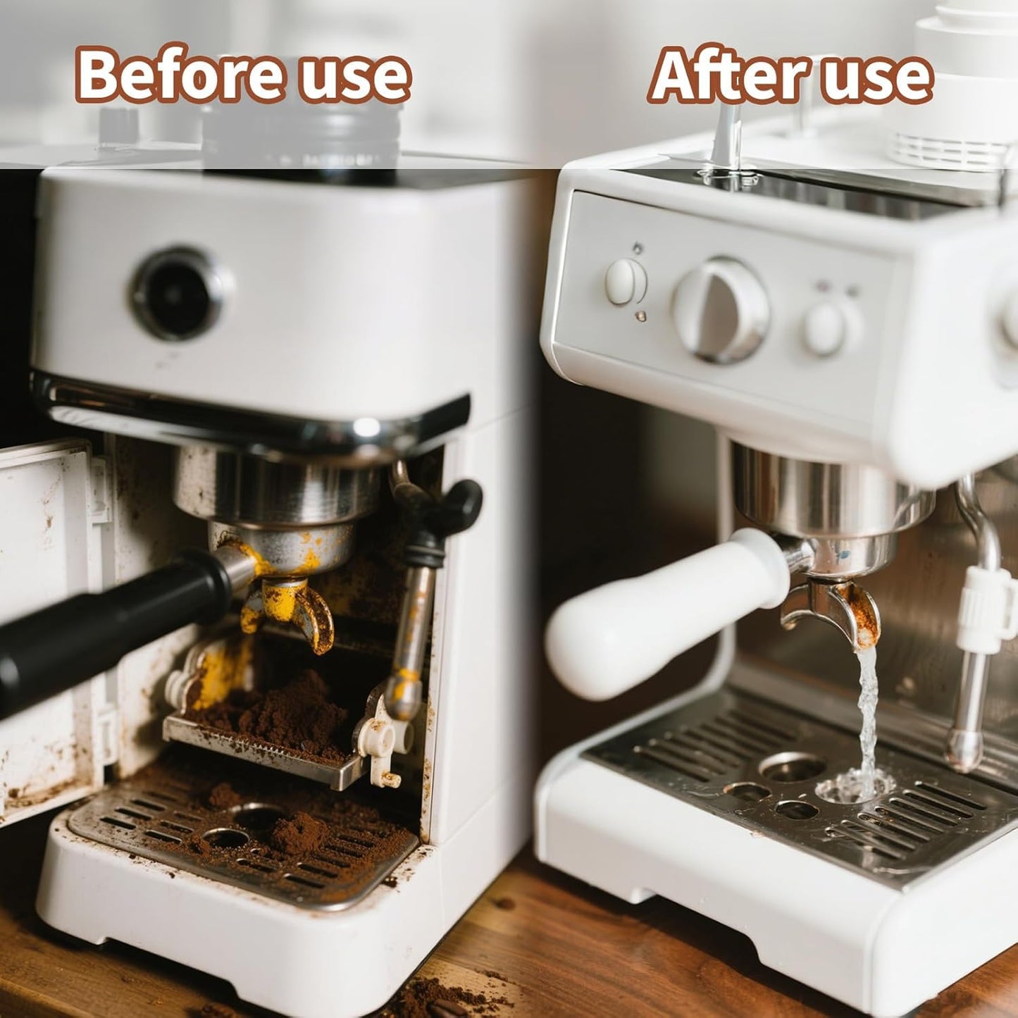 SKY-TOUCH 24pcs Coffee Machine Descaling Tablets – Effective Cleaning, Removes Limescale & Stains, Compatible with All Coffee Makers