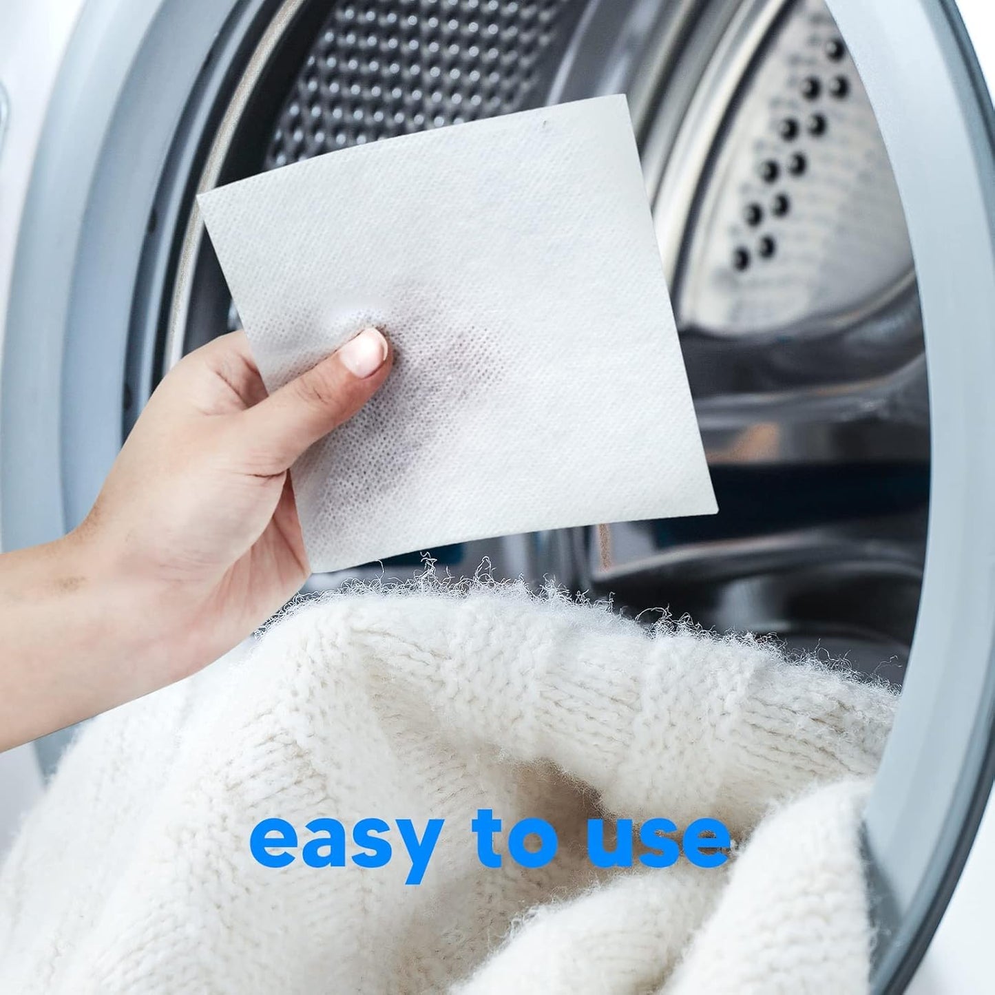 SKY-TOUCH Laundry whitening tablets, color-catching sheets, and stain removers effectively prevent clothes from turning gray or yellow | Home and laundry essentials 10 tablets