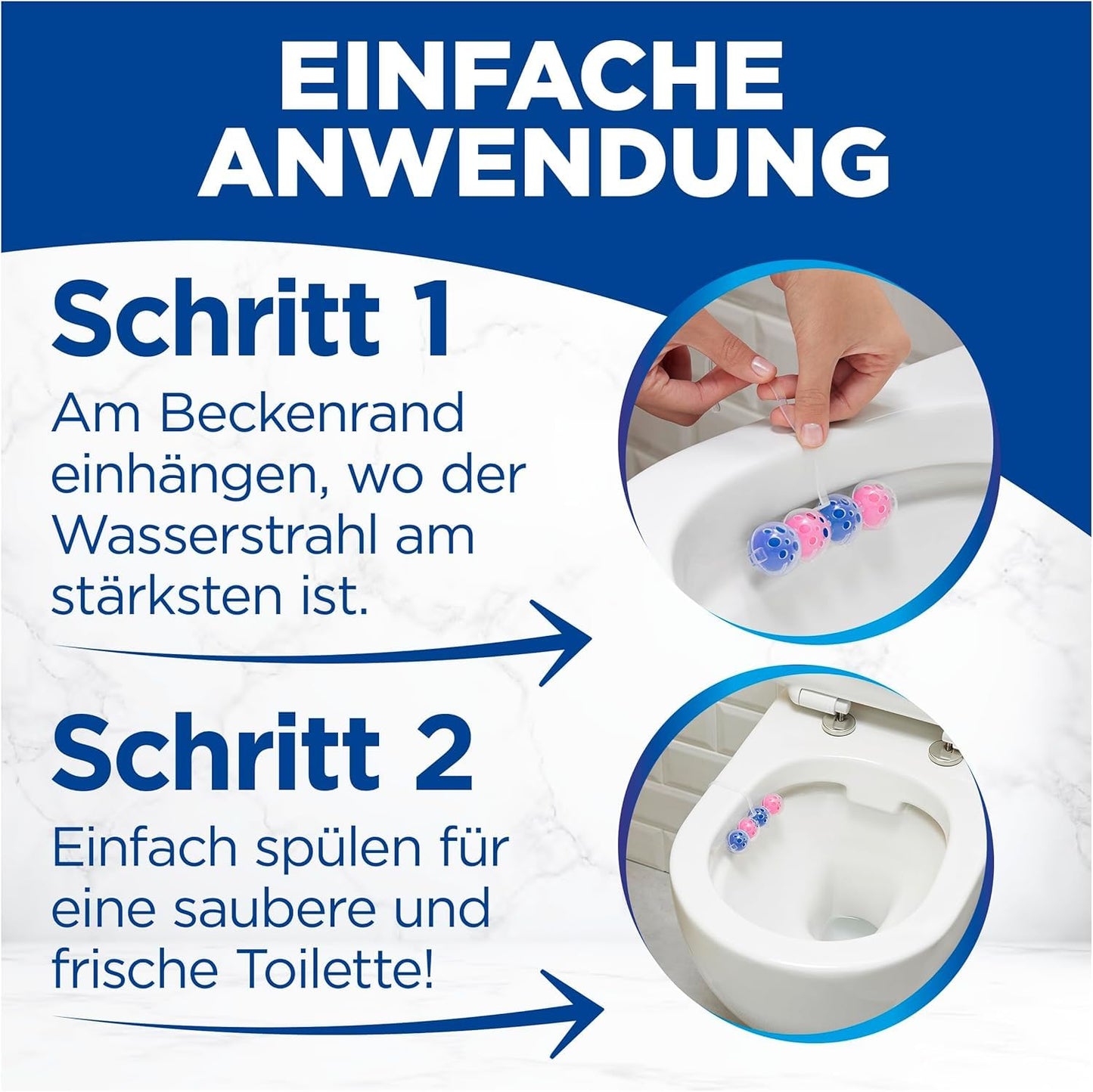SKY-TOUCH 7 PACK Toilet Rim Block, Lemon Light Fragrance, Powerful Stain Removal, Rich Foam, 7 Pack* 45g