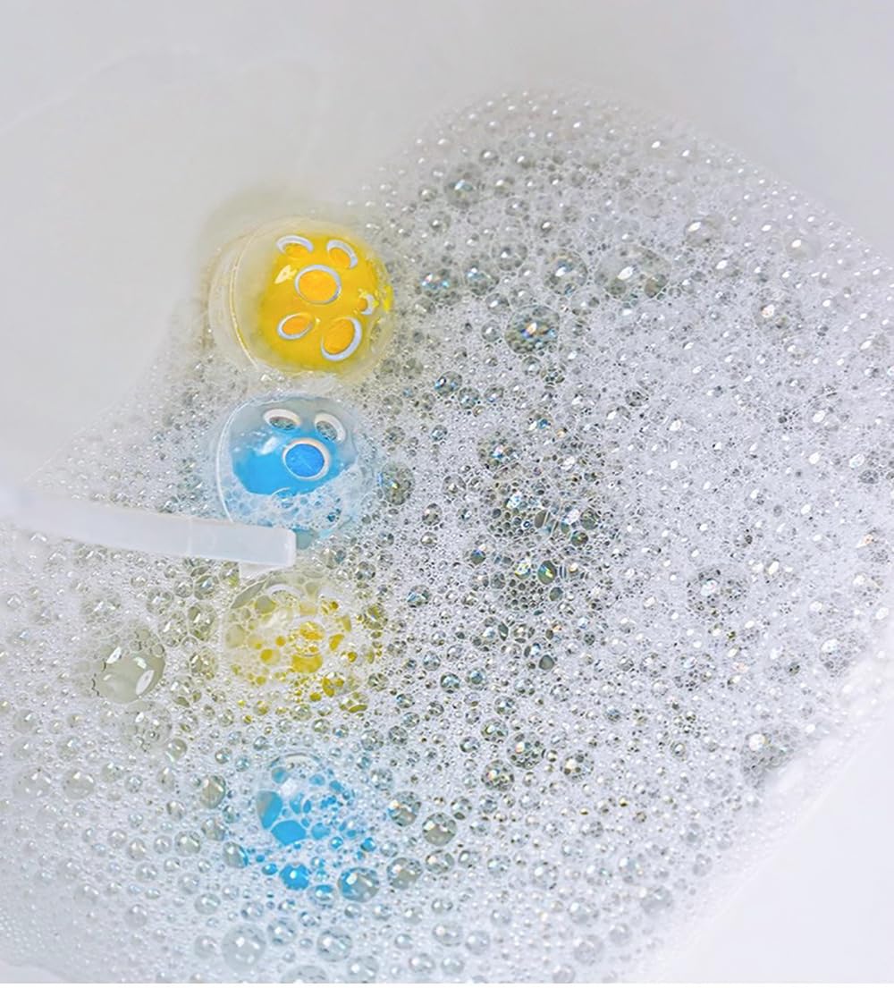 SKY-TOUCH 7 PACK Toilet Rim Block, Lemon Light Fragrance, Powerful Stain Removal, Rich Foam, 7 Pack* 45g