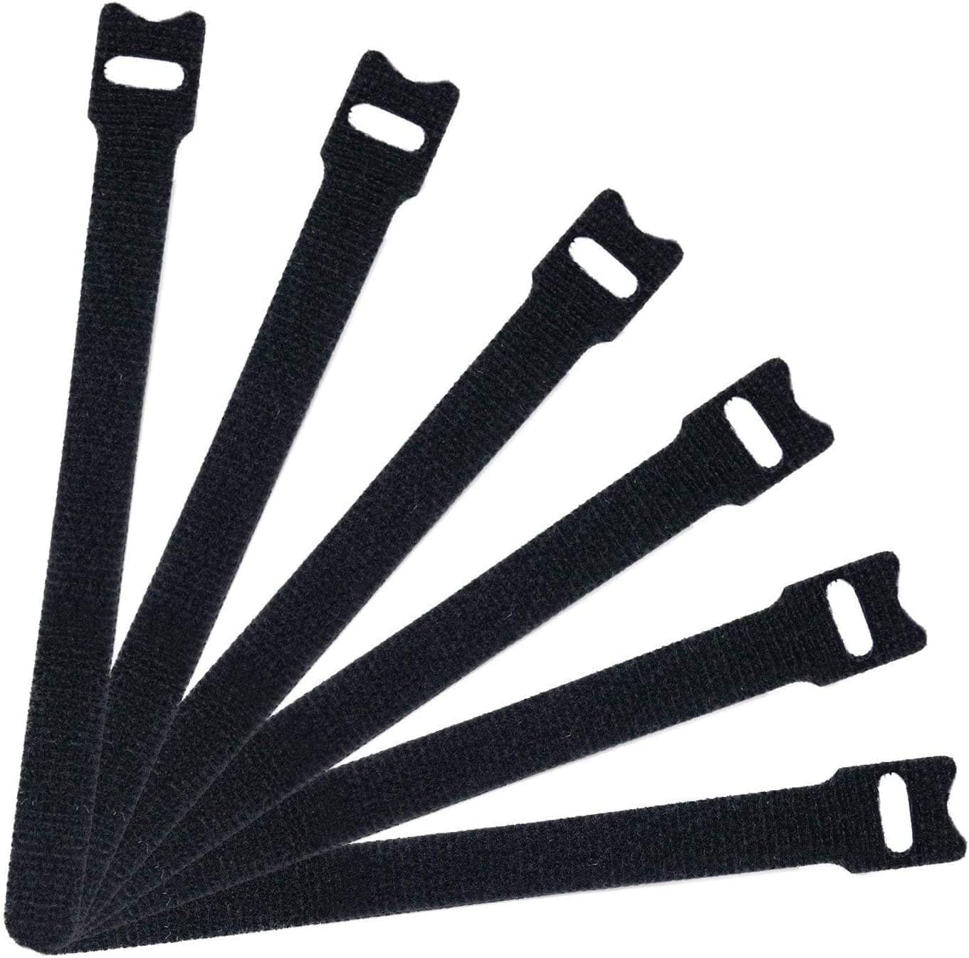 SKY-TOUCH 160PCS Reusable Cable Ties, Adjustable Hook & Loop Cord Organizers, Nylon Wire Management Straps for Home, Office & Electronics