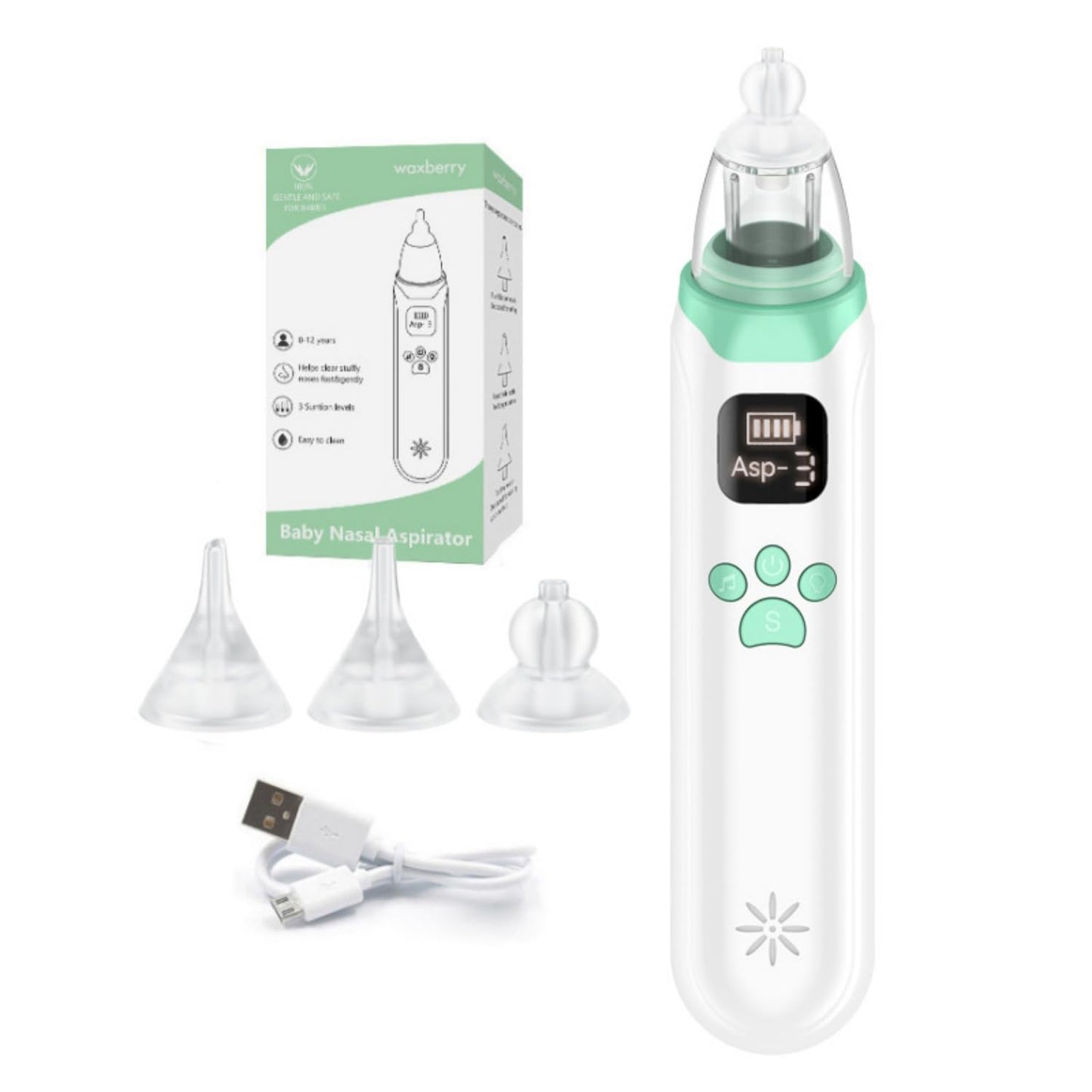 SKY-TOUCH Gentle Nasal Cleansing Set for Baby Kids Nasal Care