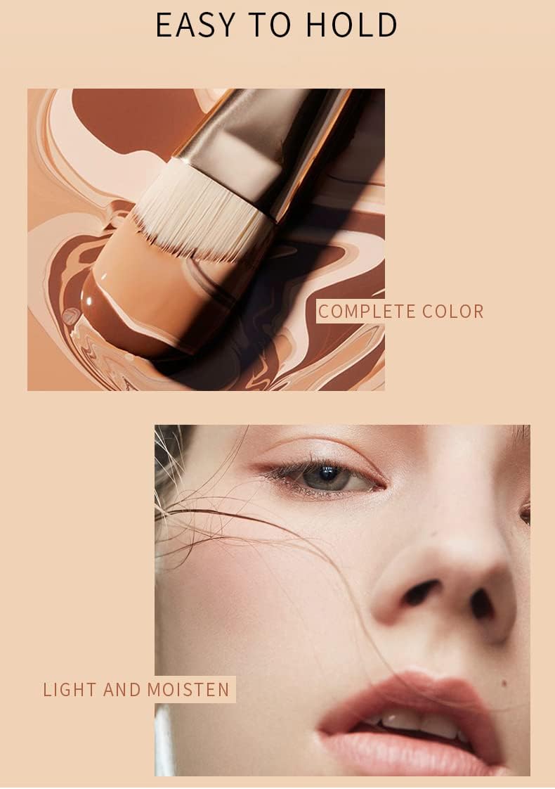 SKY-TOUCH Concealing 24-Hour Liquid Foundation For Face & Body Full Coverage - Invisible Pores, Covering Blemishes(1CF 40ml) - 4