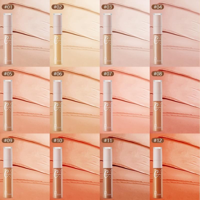 SKY-TOUCH Concealer Stick : Double Head Conceals, Covers, Hydrates, Highlights, Waterproof, 7 Colors, All-Day Wear, Lightweight (#03 13g) - 5
