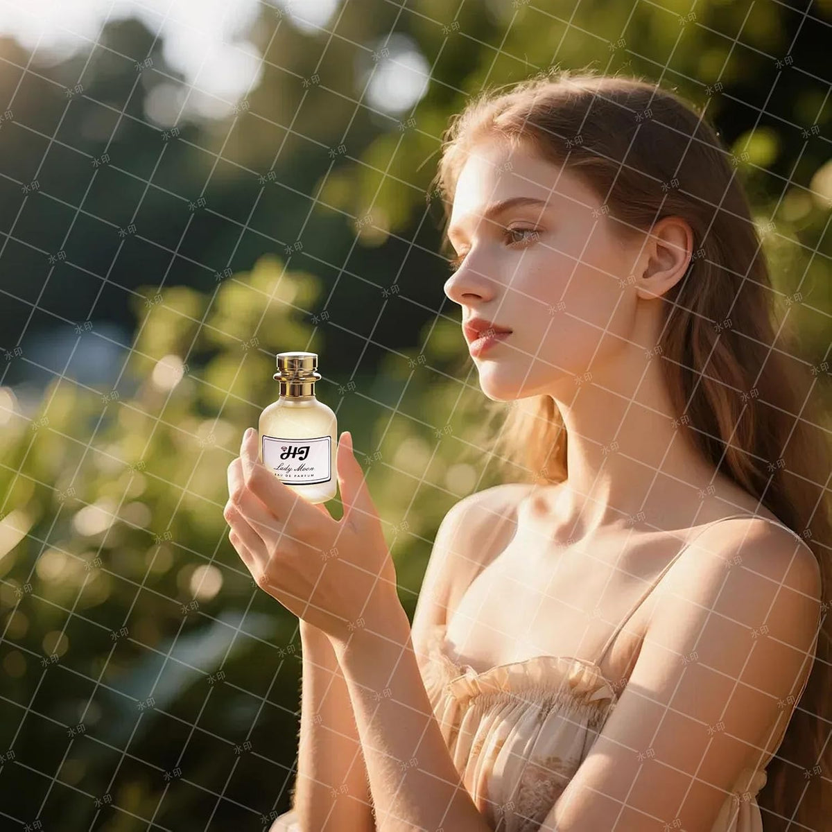 SKY-TOUCH Eau de Parfum, 100ml / 3.4 Fl.Oz, Long Lasting Perfume for Men & Women, Elegant Bottle Design(Lady Moon) - 3