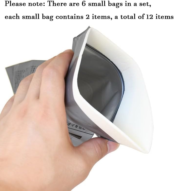 SKY-TOUCH 20 Pack Disposable Urinal Bags 700ML, Portable Travel Pee Bags for Car Emergency, Camping & Traffic Jam, Leak Proof Urine Bags for Men & Women, Grey - 5