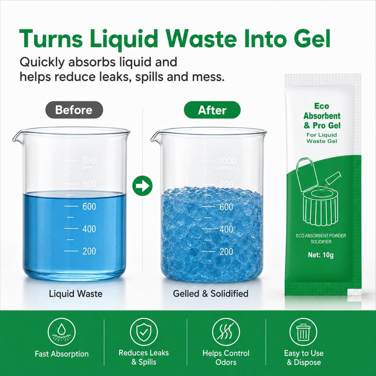 SKY-TOUCH Portable Toilet Gel Powder - 7