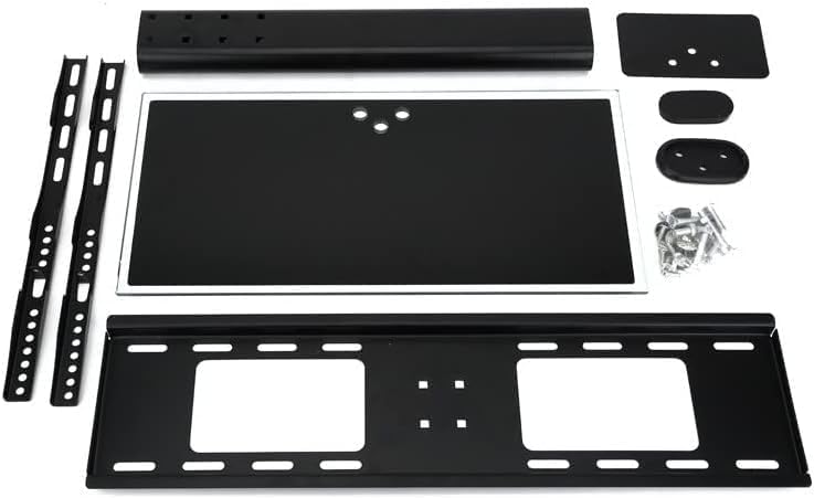 SKY-TOUCH Universal TV Stand for 37-55 Inch TVs, Height Adjustable Table Top Base With Heavy Duty Tempered Glass, Holds up to 88 lbs, VESA 600x400mm - 4