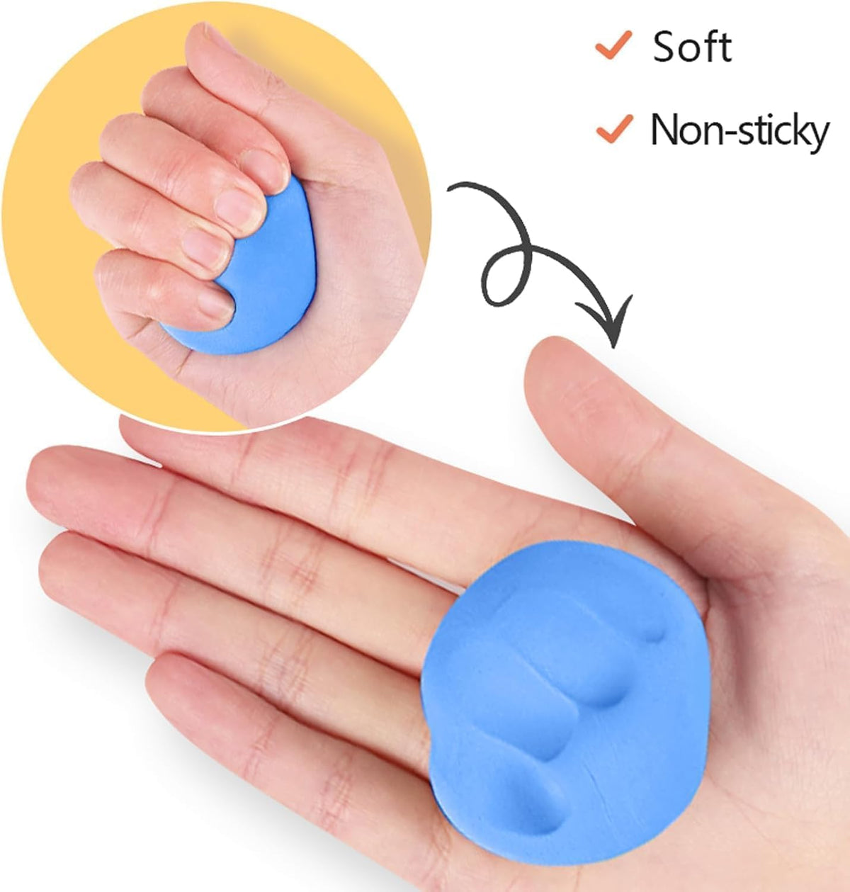 SKY-TOUCH 36-Color Non-Toxic Air-Dry Clay Set – A Creative Modeling Clay Kit with Soft, Lightweight Clay for Endless DIY Crafting Fun - 3