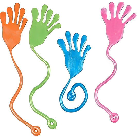 Tuko 20PCS Sticky Hands, Sticky Finger, Kids' Party Favor Sets， Fun Toys, Wacky Fun Stretchy Sticky Hands, Party Favors, Birthday Parties, Toys for Sensory Kids,20PCS