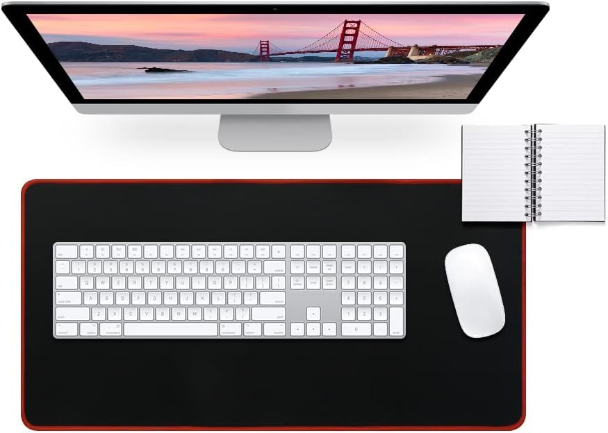SKY-TOUCH Large Gaming Mouse Pad 80cm x 30cm, Desk Pad Extended Mat Non-Slip Desk Pad Rubber Mice Pads