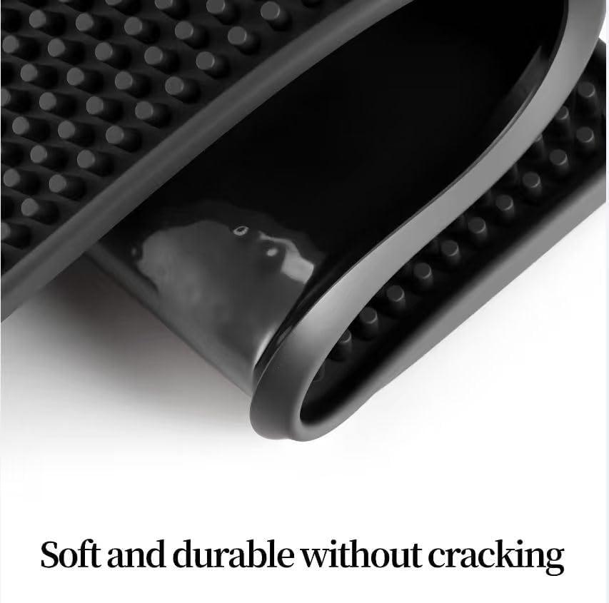 SKY-TOUCH Rubber Bar Mat, Placemats 45 x 30 x 1 cm, Thickened, Drainable, Non-slip, Made Of PVC, Waterproof and Drip-proof. Suitable for Restaurants, Homes, Cafes, and Other Venues