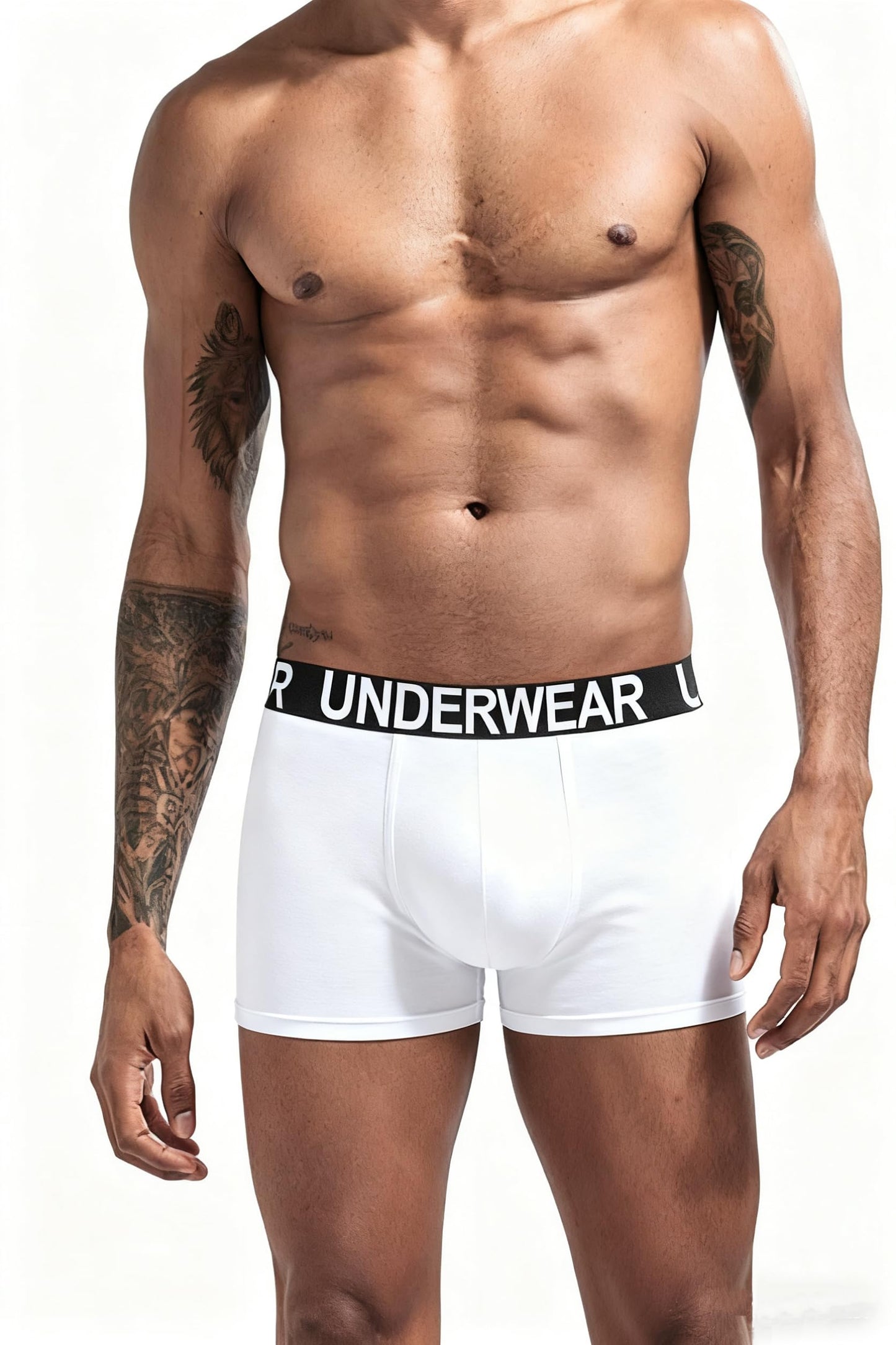 SKY-TOUCH 3 PACK Men’s Boxer Briefs, Soft Breathable Stretch Underwear, Moisture Control Comfortable Underpants for Everyday Wear,Men's underwear (Black/Gray/Light Grey)