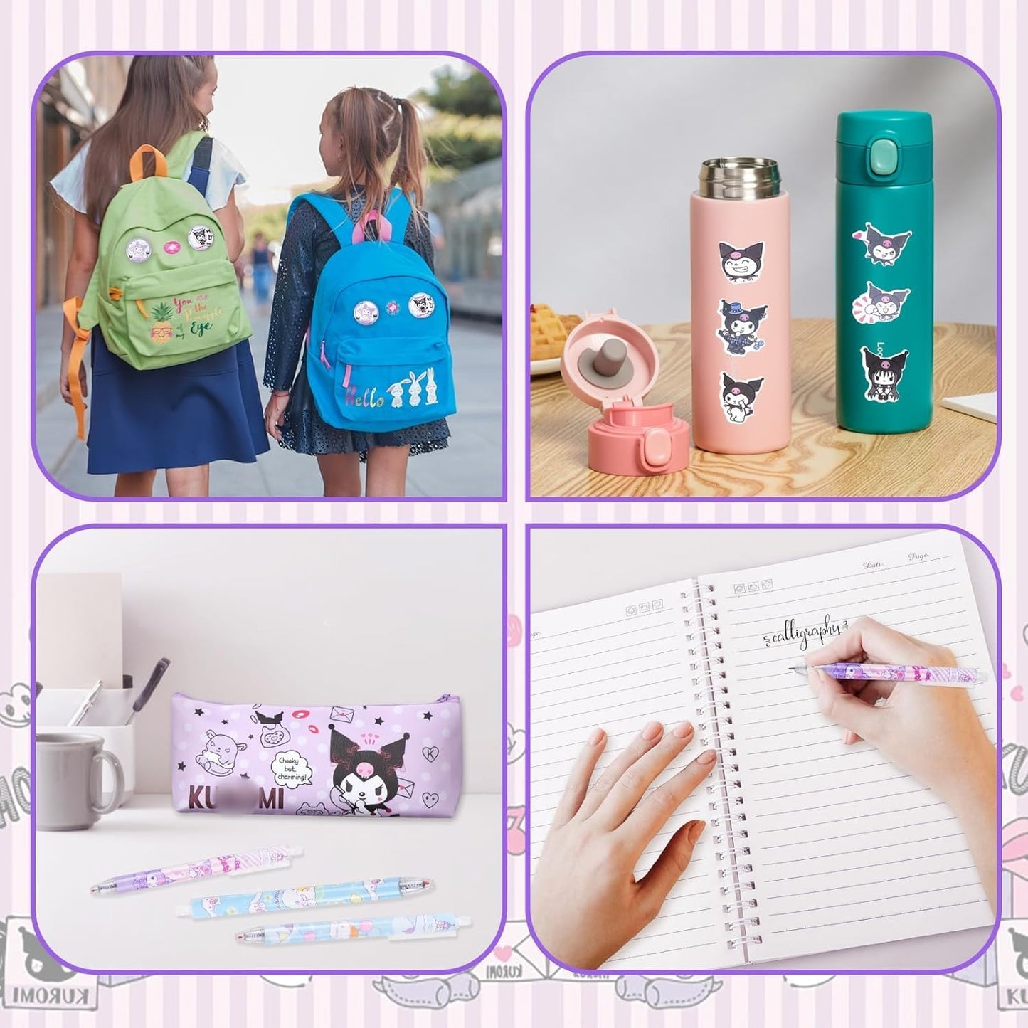SKY-TOUCH School Supplies Stationery Gift Set, Including Gel Pens Notebook Pencil And Sticky Note for School Supplies Office Anime Cartoon Stationery Set for Boys and Girls